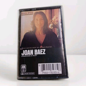 Joan Baez Diamond and Rust Cassette Tape 1975 A&M Records